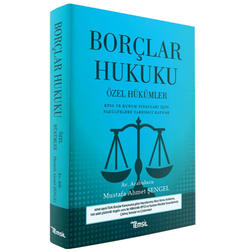 Temsil Borçlar Hukuku Özel Hükümler Mustafa Ahmet Şengel
