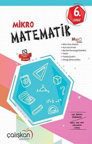 Çalışkan Yayınları 6. Sınıf Matematik Mikro Defter