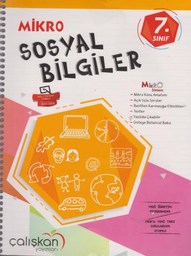 Çalışkan Yayınları 7. Sınıf Mikro Sosyal Bilgiler