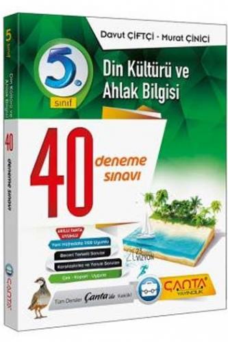 ​Çanta Yayınları 5. Sınıf Din Kültürü ve Ahlak Bilgisi 40 Deneme Murat