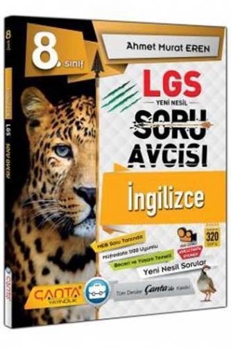 ​Çanta Yayınları 8. Sınıf LGS İngilizce Soru Avcısı Ahmet Murat Eren