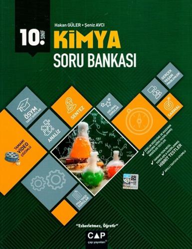 Çap Yayınları 10. Sınıf Anadolu Lisesi Kimya Soru Bankası Hakan Güler