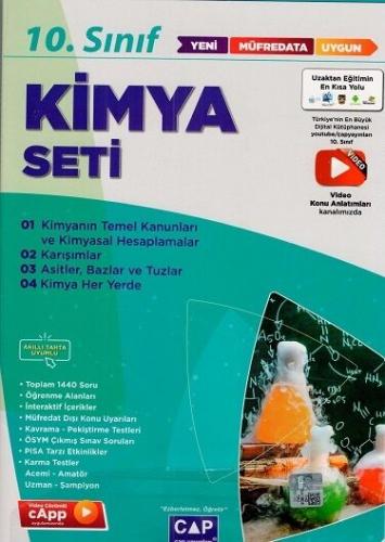 Çap Yayınları 10. Sınıf Kimya Anadolu Seti Komisyon