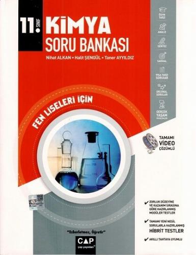 Çap Yayınları 11. Sınıf Fen Lisesi İçin Kimya Soru Bankası Halit Şengü