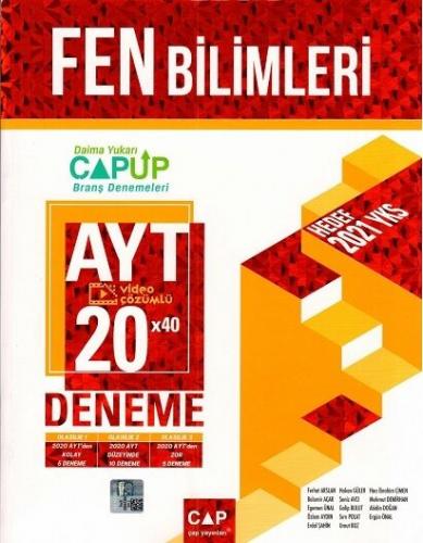 Çap Yayınları AYT Fen Bilimleri 20 x 40 Up Deneme