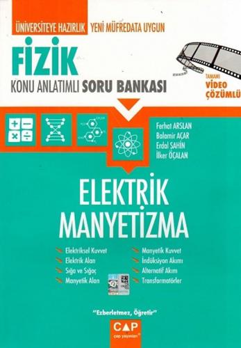Çap Yayınları Fizik Elektrik Manyetizma Konu Anlatımlı Soru Bankası %1
