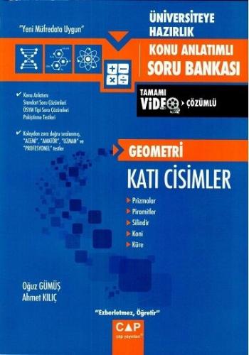 Çap Yayınları Geometri Katı Cisimler Konu Anlatımlı Soru Bankası