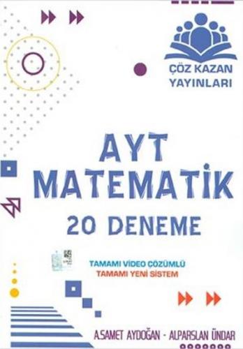 Çöz Kazan Yayınları AYT Matematik 20 Deneme %30 indirimli Komisyon