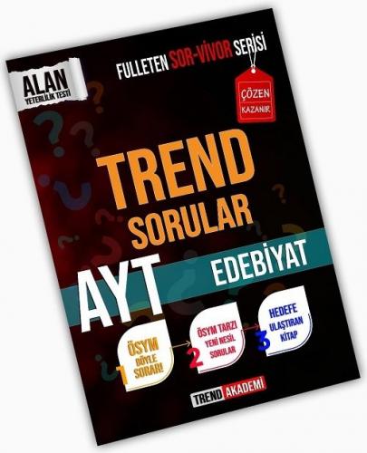 Trend Akademi AYT Edebiyat Trend Sorular Fulleten Sor-Vivor Serisi Kom