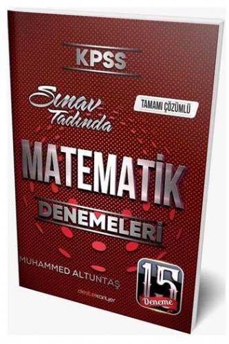 Destek Kariyer Yayınları 2021 KPSS Matematik Çözümlü 15 Deneme
