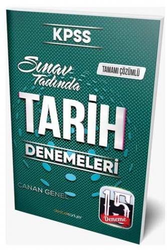 Destek Kariyer Yayınları 2021 KPSS Tarih Çözümlü 15 Deneme
