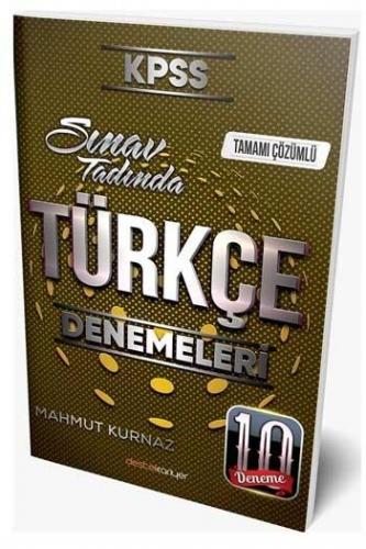 Destek Kariyer Yayınları 2021 KPSS Türkçe Çözümlü 10 Deneme