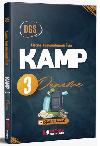 Kafkas Yayınları 2021 DGS KAMP 3 Deneme Dijital Çözümlü