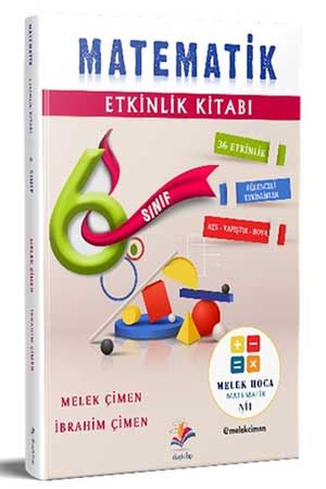 Dizgi Kitap 6. Sınıf Matematik Etkinlik Kitabı Melek Çimen