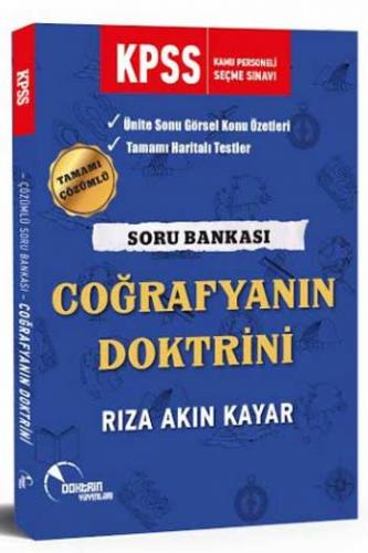 Doktrin Yayınları 2020 KPSS Coğrafyanın Doktrini Çözümlü Soru Bankası