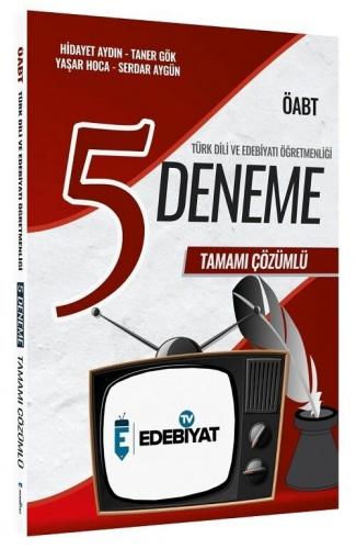 Edebiyat TV Yayınları ÖABT Türk Dili Edebiyatı 5 Deneme Çözümlü Hidaye