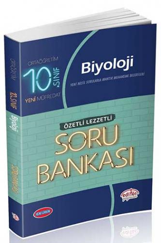 Editör Yayınları 10. Sınıf VIP Biyoloji Özetli Lezzetli Soru Bankası