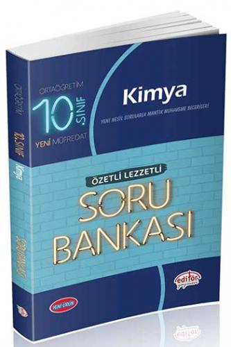 Editör Yayınları 10. Sınıf VIP Kimya Özetli Lezzetli Soru Bankası