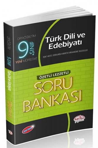 Editör Yayınları 9. Sınıf VIP Türk Dili ve Edebiyatı Özetli Lezzetli Soru Bankası