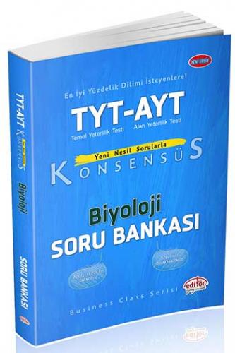 Editör Yayınları TYT AYT Konsensüs Biyoloji Soru Bankası Kolektif