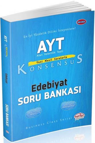 Editör Yayınları AYT Edebiyat Konsensüs Soru Bankası Komisyon
