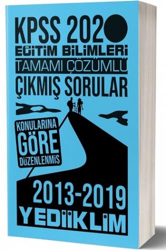 Yediiklim Yayınları 2020 KPSS Eğitim Bilimleri Konularına Göre Tamamı Çözümlü Çıkmış Sorular