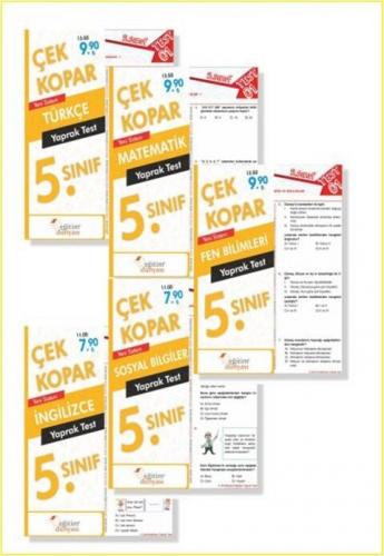 Eğitim Dünyası 5. Sınıf Yaprak Testi Seti