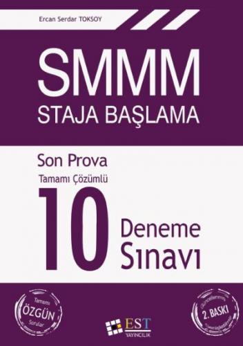 EST SMMM Staja Başlama Tamamı Çözümlü 10 Deneme Sınavı