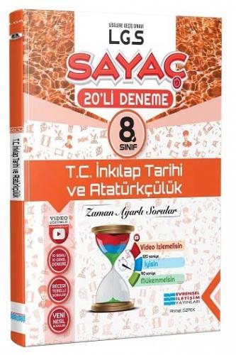 Evrensel İletişim Yayınları 8. Sınıf LGS T.C. İnkılap Tarihi ve Atatürkçülük Sayaç Video Çözümlü 20 li Deneme