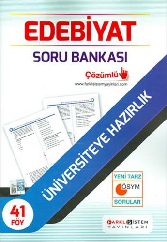 Farklı Sistem Yayınları AYT Edebiyat Soru Bankası Komisyon