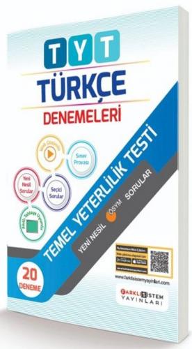 Farklı Sistem Yayınları TYT Türkçe 20 li Denemeleri Komisyon