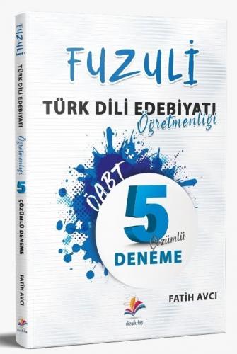Dizgi Kitap 2021 ÖABT FUZULİ Türk Dili ve Edebiyatı Öğretmenliği 5 Den