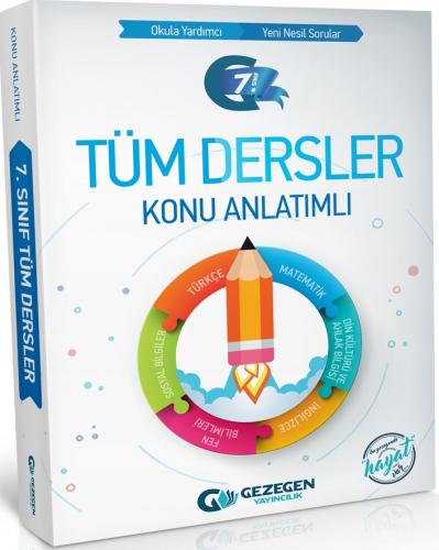 Gezegen Yayıncılık 7. Sınıf Tüm Dersler Konu Anlatımlı