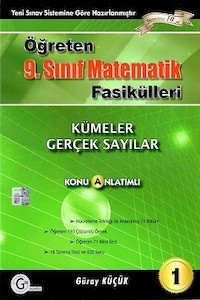 Gür Yayınları 9. Sınıf Öğreten Matematik Fasikülleri 1 Kümeler Gerçek Sayılar