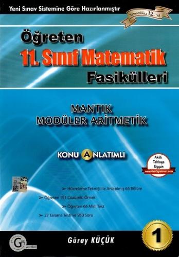 Gür Yayınları 11. Sınıf Öğreten Matematik Fasikülleri Mantık Modüler Aritmetik Konu Anlatımlı