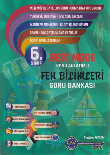 Gür Yayınları 6. Sınıf Fen Bilimleri Best Mode Konu Anlatımlı Soru Bankası