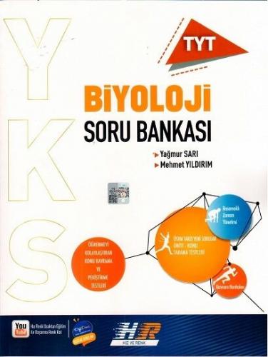Hız ve Renk Yayınları TYT Biyoloji Soru Bankası Mehmet Yıldırım
