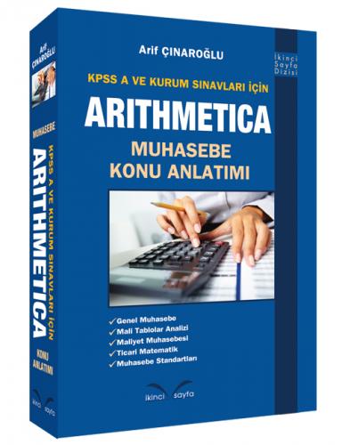 İkinci Sayfa Aritmethica Muhasebe Konu Anlatımı 2016 - Arif Çınaroğlu