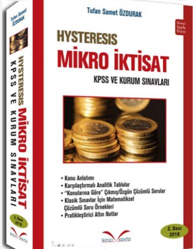 İkinci Sayfa Hysteresis Mikro İktisat KPSS A ve Kurum Sınavları