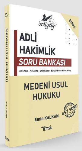 İmtiyaz Medeni Usul Hukuku Adli Hakimlik Soru Bankası