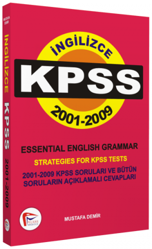İngilizce KPSS 2001 - 2009