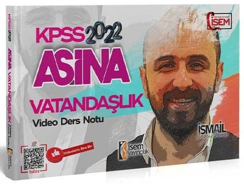 İsem Yayınları 2022 KPSS Vatandaşlık Aşina Video Ders Notları
