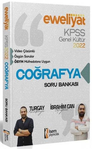 ​İsem Yayınları 2022 KPSS Coğrafya Evveliyat Soru Bankası Video Çözüml