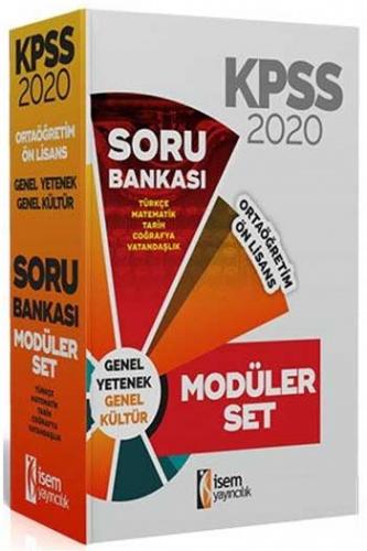 İsem Yayıncılık 2020 KPSS Ortaöğretim Ön Lisans Soru Bankası Seti