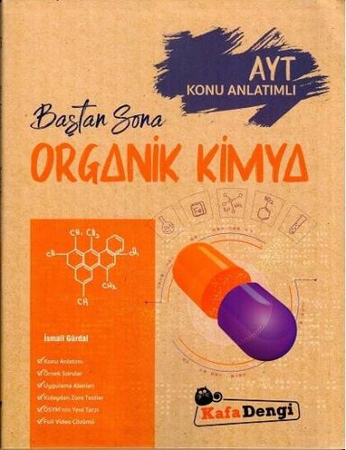 Kafa Dengi Yayınları AYT Organik Kimya Baştan Sona Konu Anlatımlı İsma