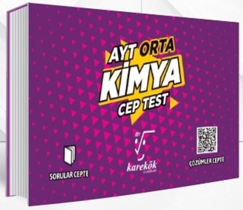 Karekök Yayınları AYT Kimya Orta Cep Test Komisyon