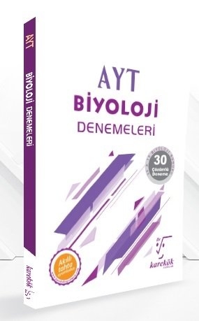 Karekök Yayınları AYT Biyoloji Çözümlü 30 Deneme Komisyon