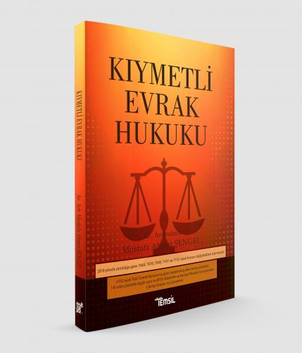 Temsil Kıymetli Evrak Hukuku %20 indirimli Mustafa Ahmet Şengel