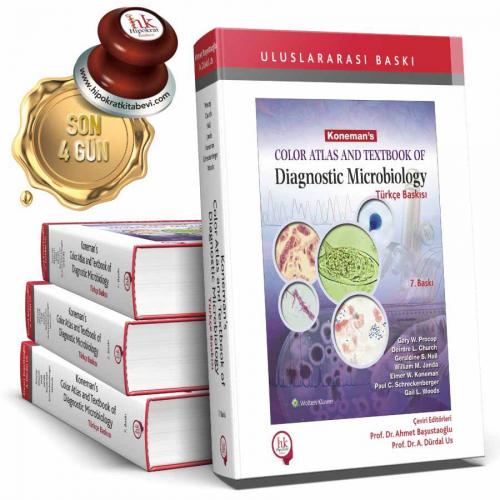 Koneman's Color Atlas And Textbook of Diagnostic Microbiology Türkçe Baskısı