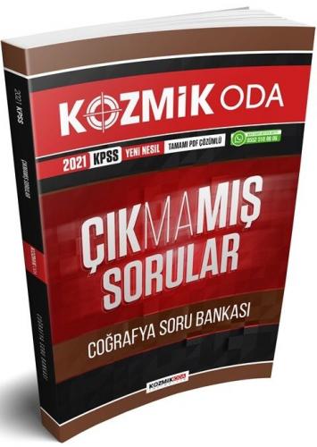 Kozmik Oda 2021 KPSS Coğrafya Genel Kültür Çıkmamış Soru Bankası Tamamı PDF Çözümlü